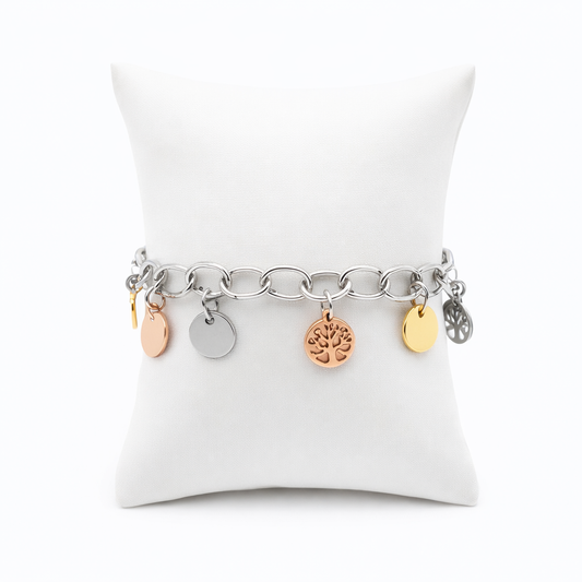 BeCharm -bracelet avec breloques de couleurs