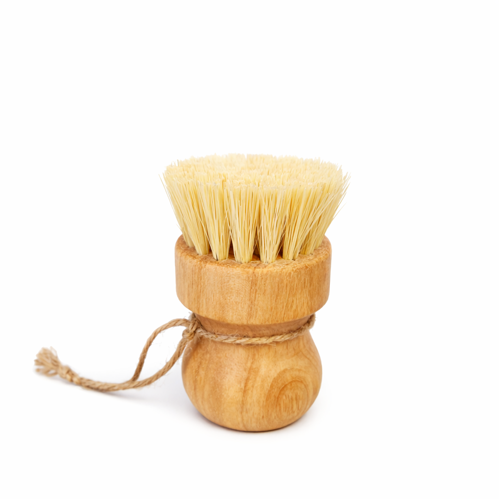 Petite brosse à récurer - bois naturel