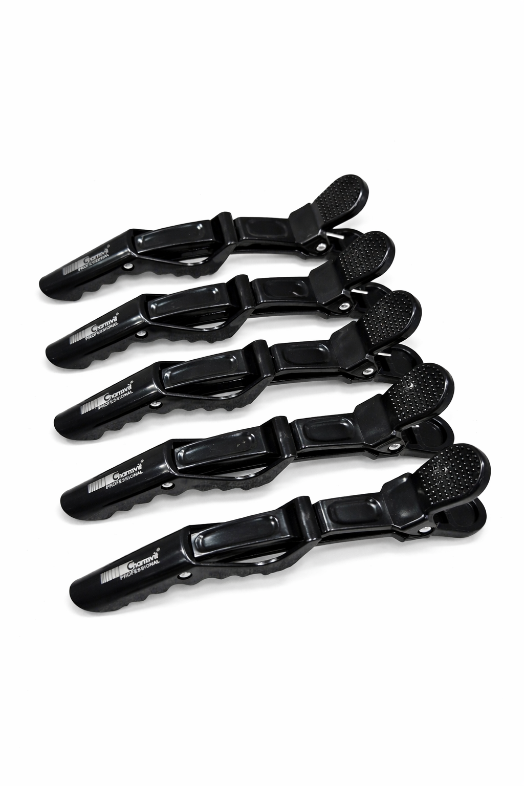 Pinces à cheveux Charmvit - Crocodiles 4.50 pouces, paquet de 5