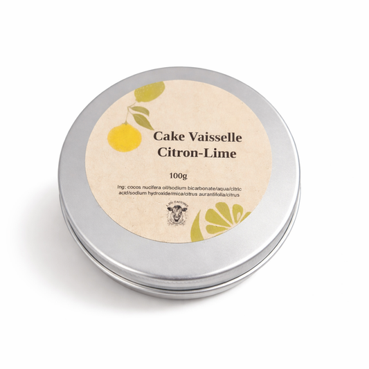 Cake vaisselle 100g - Citron & Lime