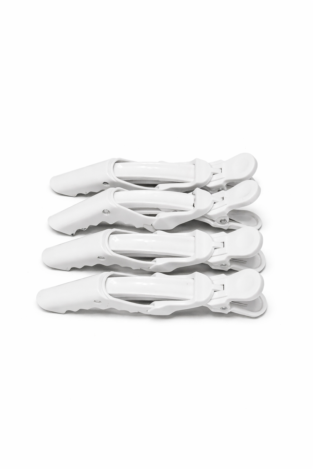 Pinces à cheveux crocodiles - 4 pouces, paquet de 4