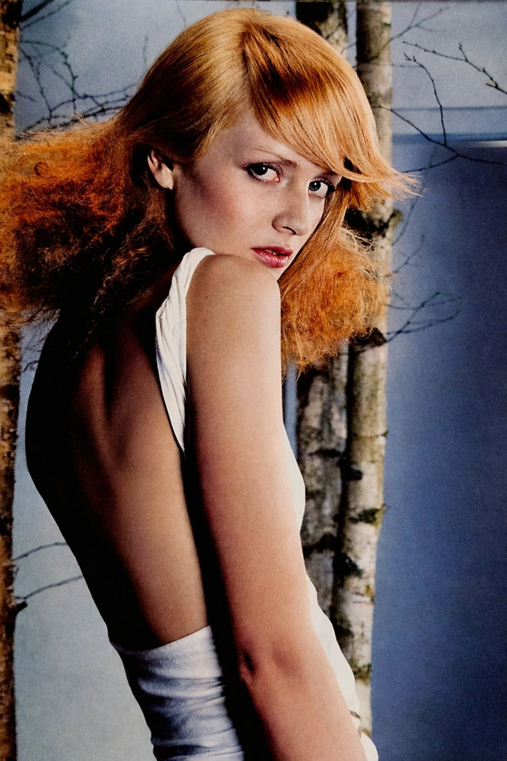 #20 - Affiche vintage femme domaine de la coiffure