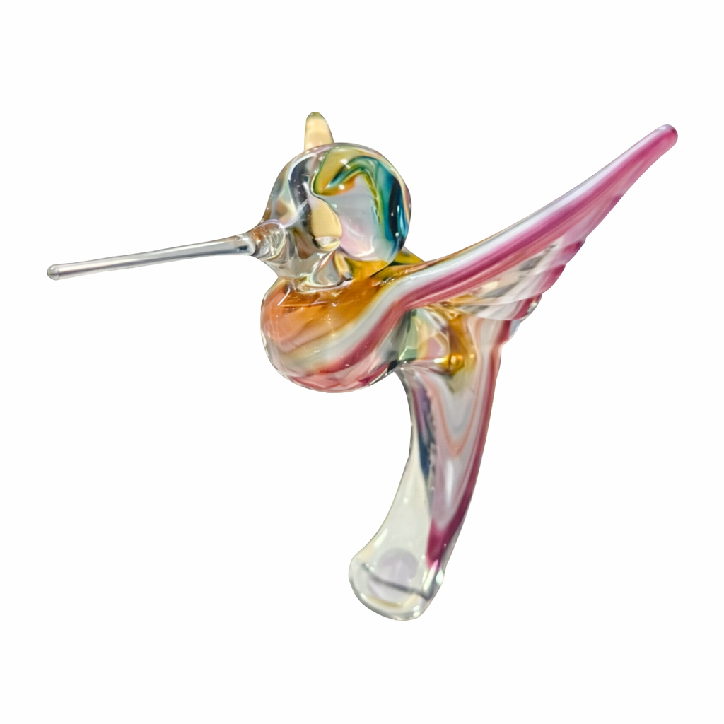Fiesta - colibri en verre soufflé