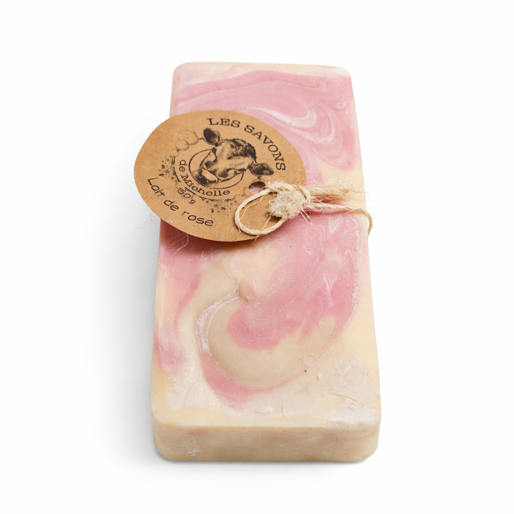 Savon visage et corps 150g - Lait de rose