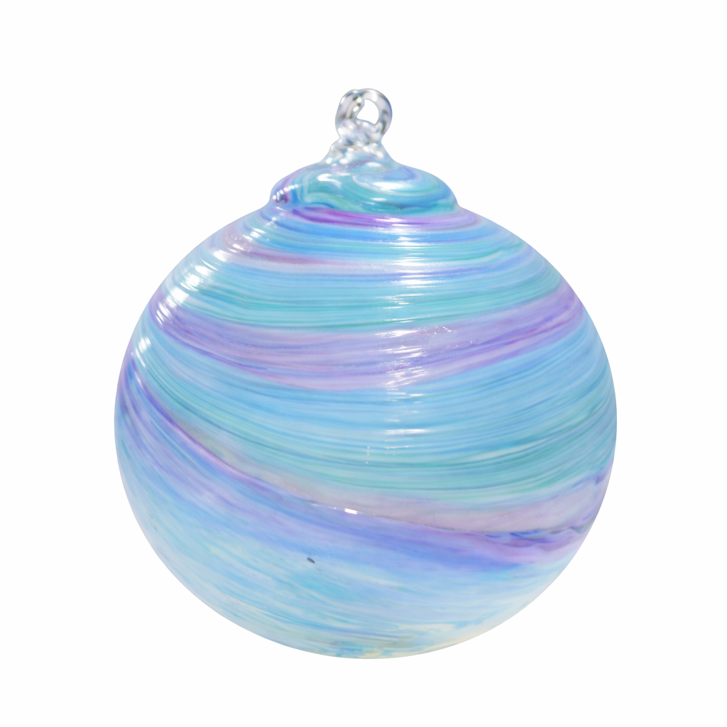 Pastelle, boule colorée - verre soufflé