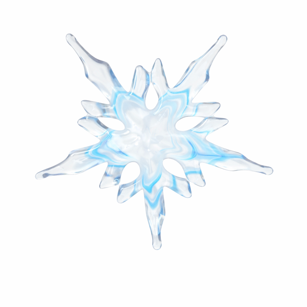 Flocon Pureté - verre soufflé