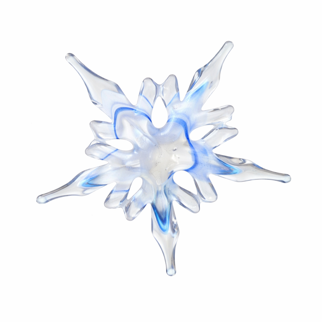 Flocon Soupçon d'hiver - verre soufflé