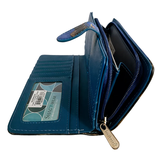 Fée dansante sous les étoiles - portefeuille femme