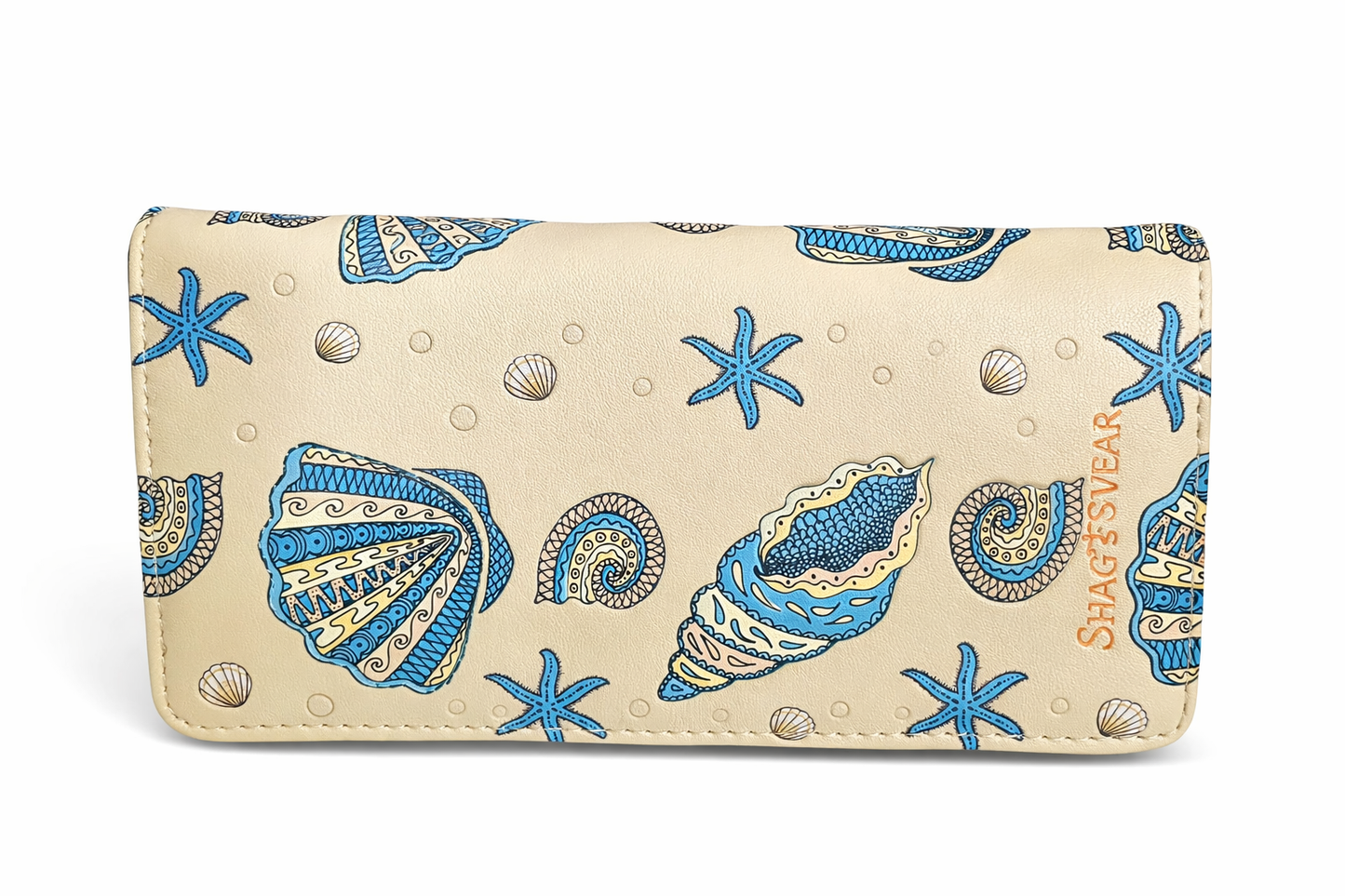 Coquillages - portefeuille femme