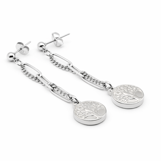 Athéna - boucles d'oreilles