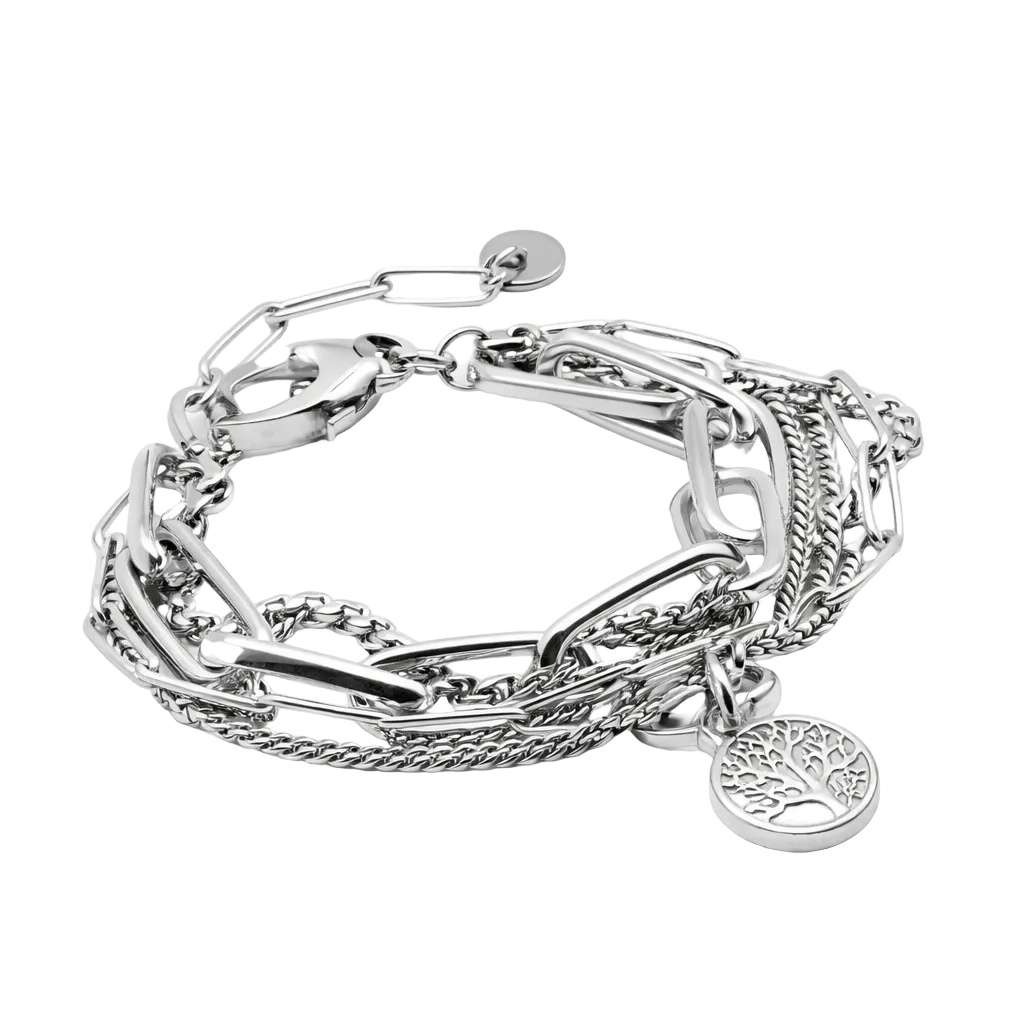 Athéna - bracelet multi rangs
