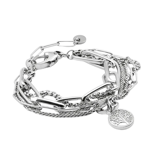 Athéna - bracelet multi rangs