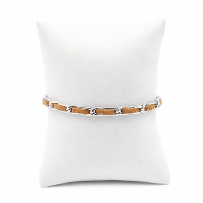 Axel - bracelet et suédine