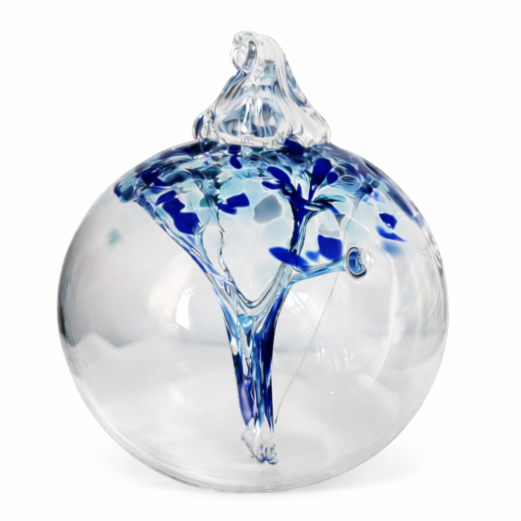 Piège à sorcières Blues - verre soufflé