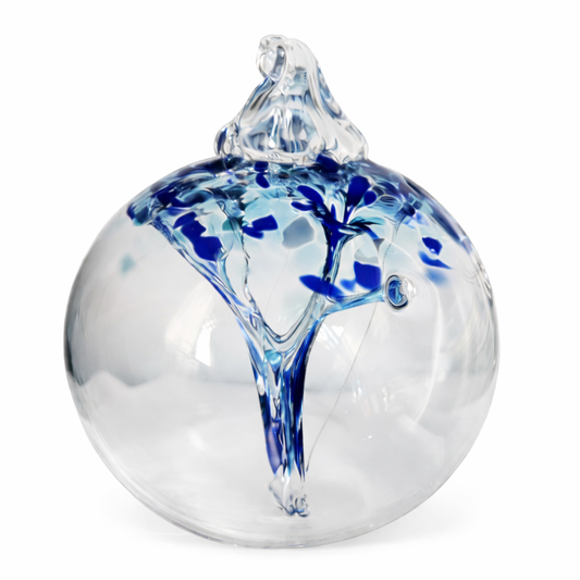 Piège à sorcières Blues - verre soufflé