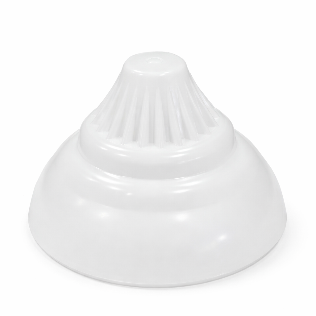 Capuchon blanc - mât de barbier avec lumière