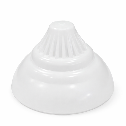 Capuchon blanc - mât de barbier avec lumière