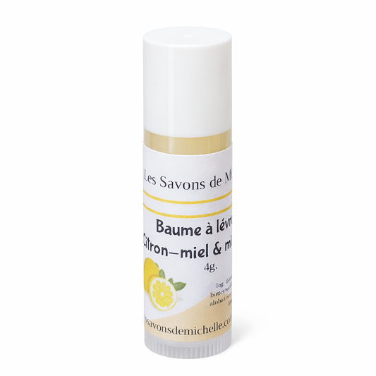 Baume à lèvres 4g - Citron miel & tournesol