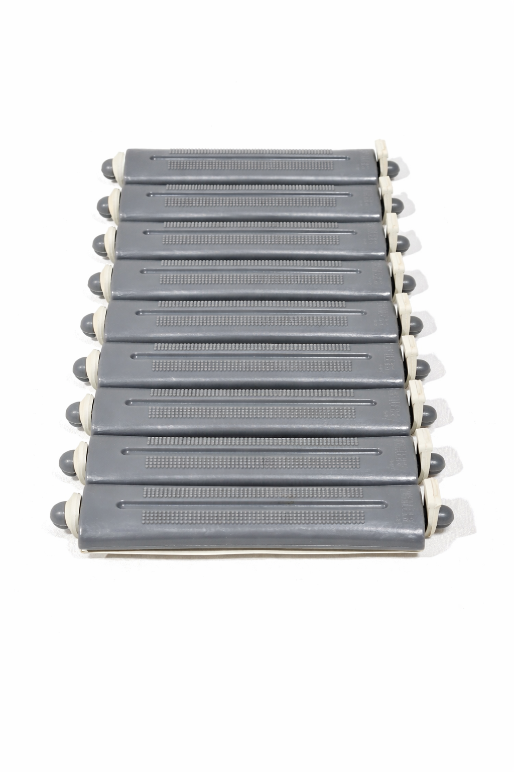 Rouleaux à cheveux rigides Rovalers - 9.5 cm x 15 mm, paquet de 10