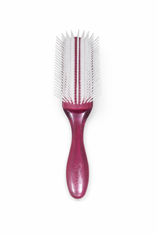 Brosse à cheveux Denman bleue ou magenta - 8 pouces 3/8