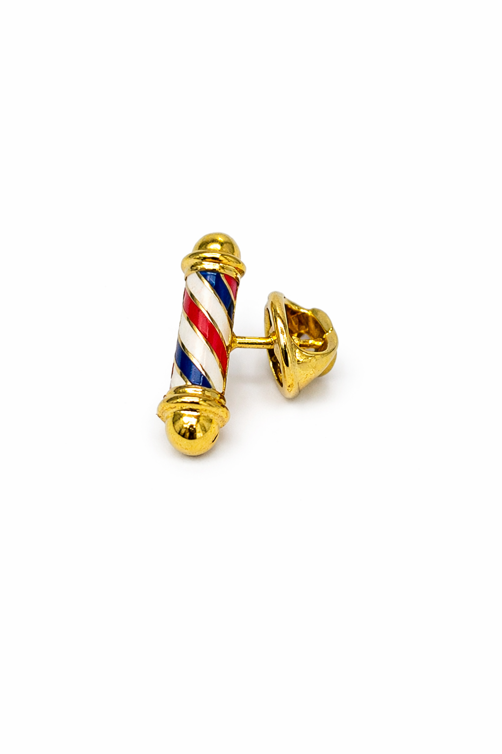 Épinglette barbier - couleur argent ou or