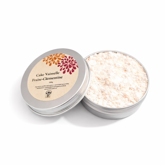 Cake vaisselle 100g - Fraise & Clémentine