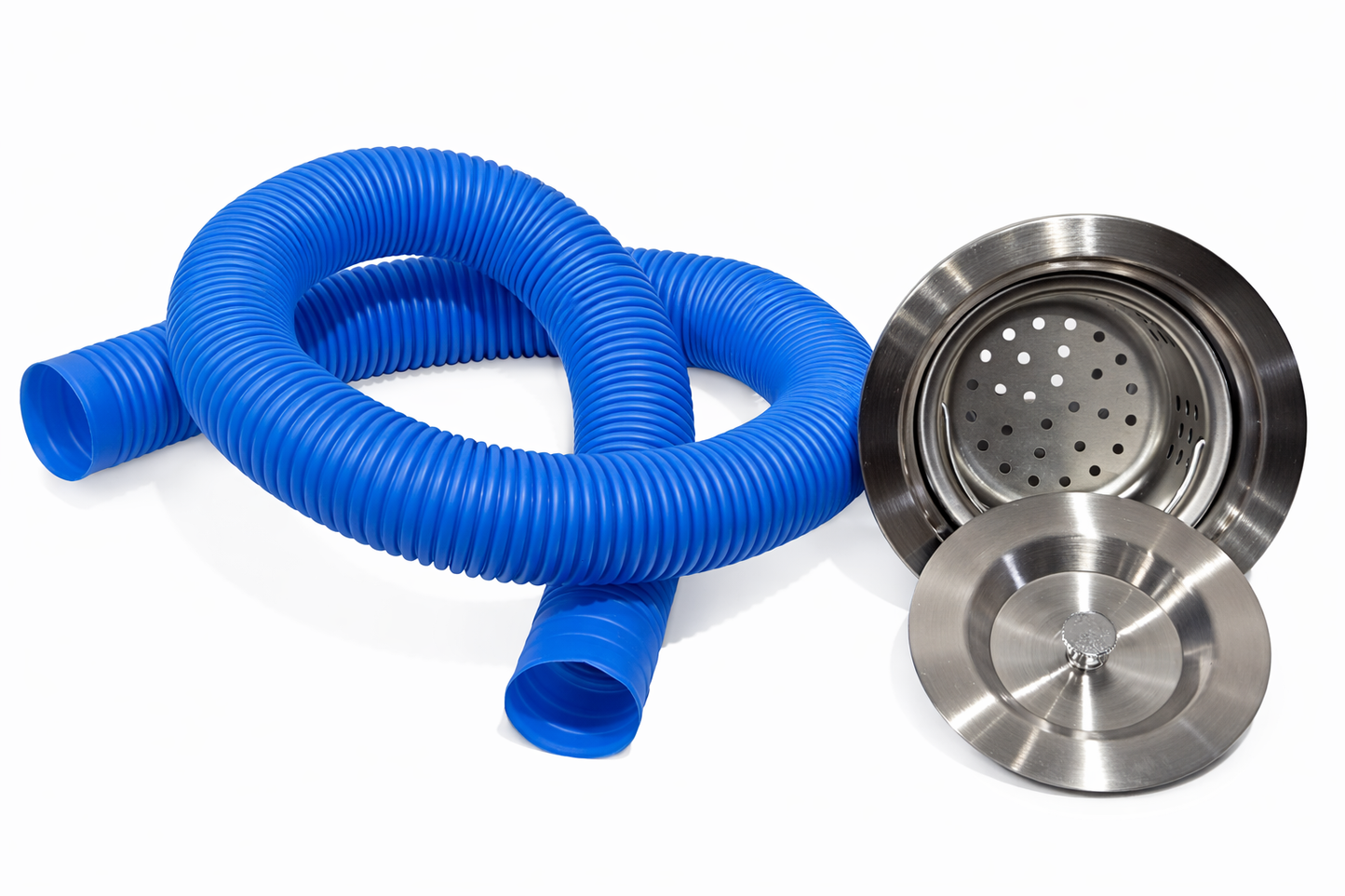 Drain de lavabo de coiffure - acier inoxydable