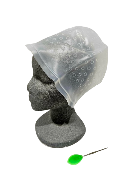 Bonnet à mèche avec outil - teinture cheveux