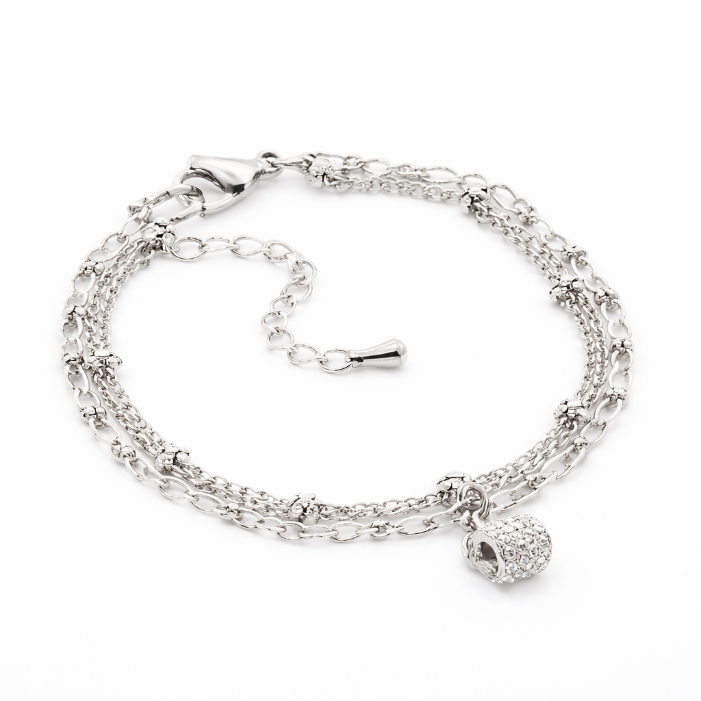 Opéra crystal - bracelet multi rangs