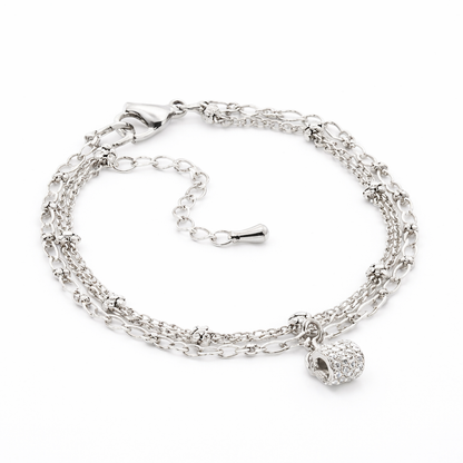Opéra crystal - bracelet multi rangs