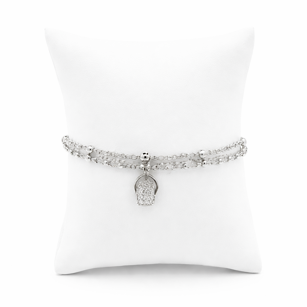 Opéra crystal - bracelet multi rangs