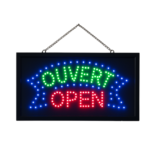 Ouvert / Open - Enseigne led