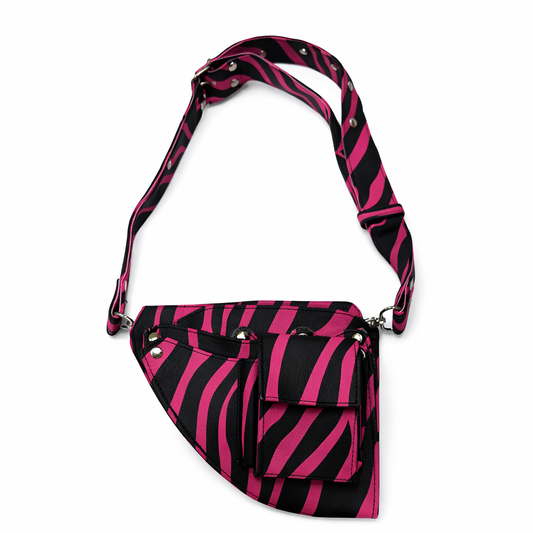 Magenta et noir - pochette de travail