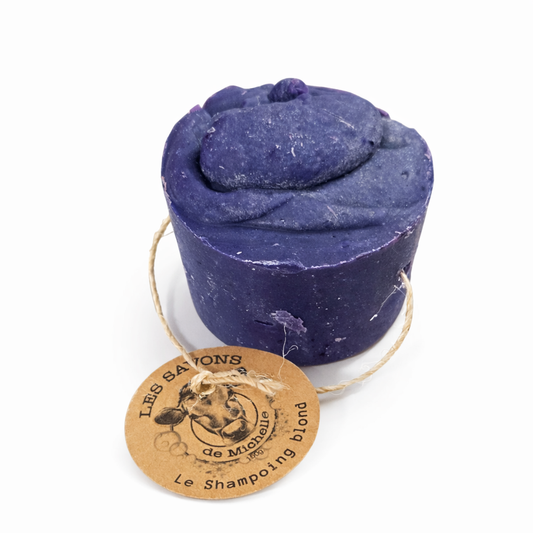 Shampoing 150g - Mauve pour cheveux blond