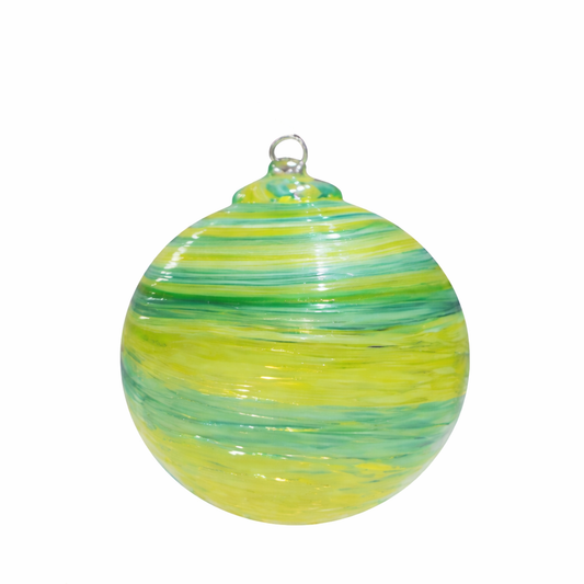 Vitalité, boule colorée - verre soufflé