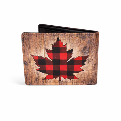 Bûcherons des bois Canadien - portefeuille homme
