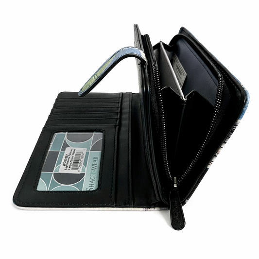 Phare et pélican - portefeuille femme