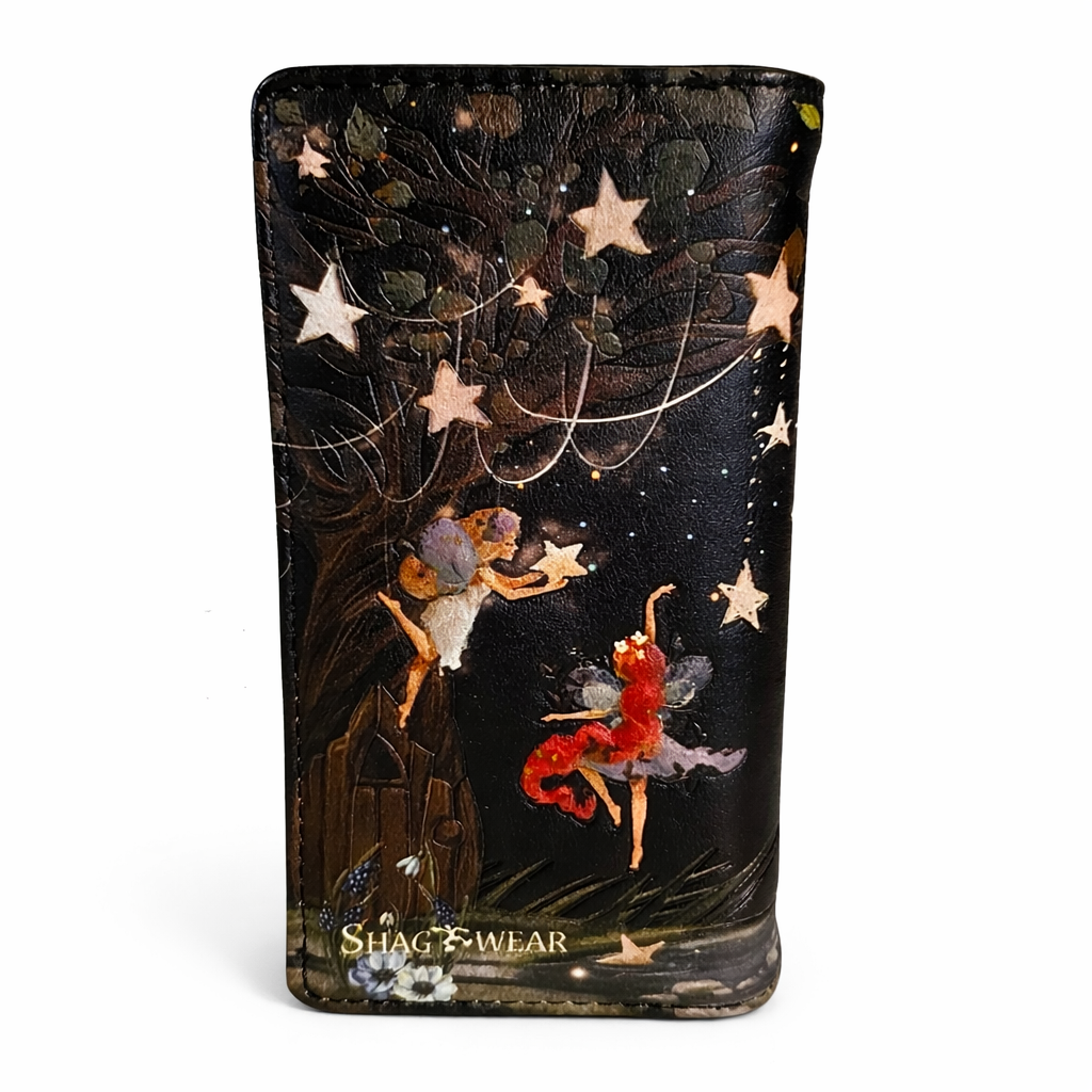 Fée dansante sous les étoiles - portefeuille femme