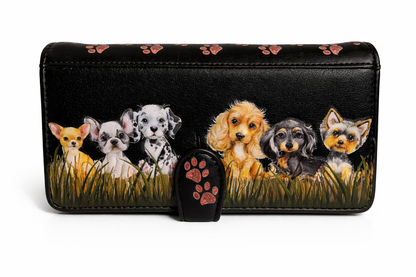 Amour de chiens - portefeuille femme