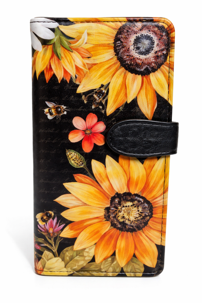 Magnifiques tournesols - portefeuille femme