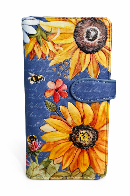 Magnifiques tournesols - portefeuille femme