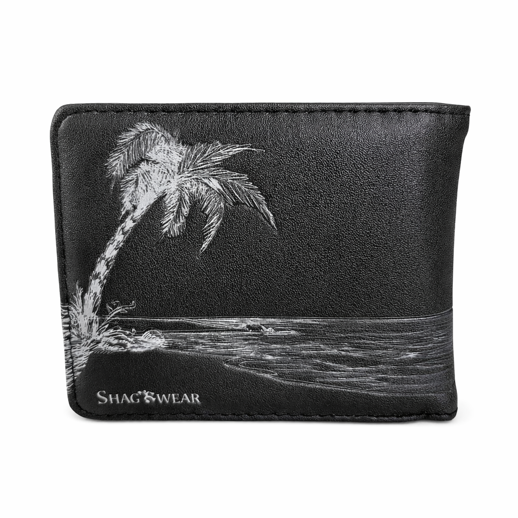 À la plage - portefeuille homme