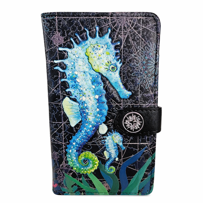 Cheval de mer - portefeuille femme