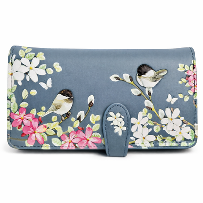 Jardins de mésanges - portefeuille femme