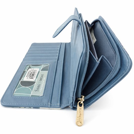 Jardins de mésanges - portefeuille femme