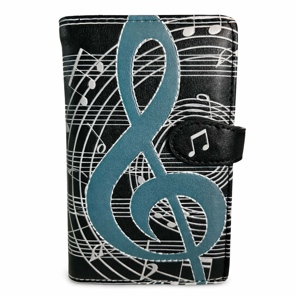 Musique - portefeuille femme