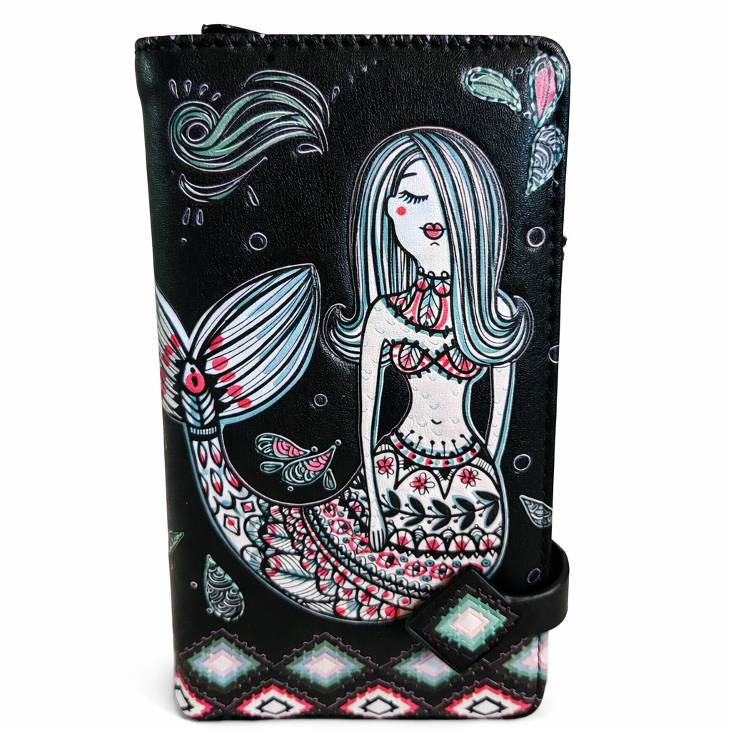 Jardin de sirène - portefeuille femme