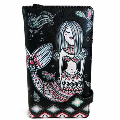 Jardin de sirène - portefeuille femme