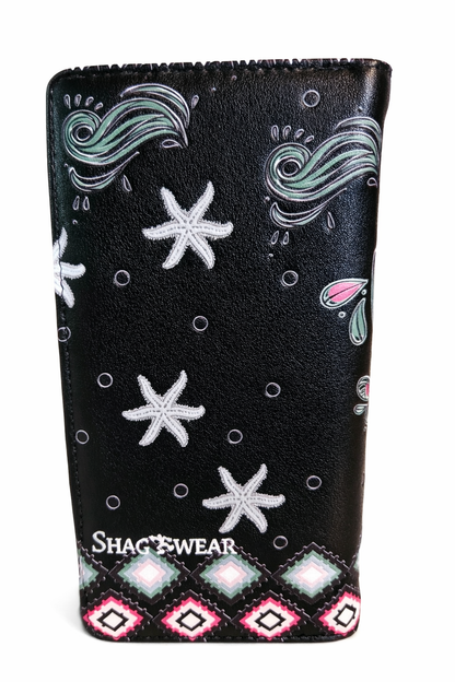 Jardin de sirène - portefeuille femme