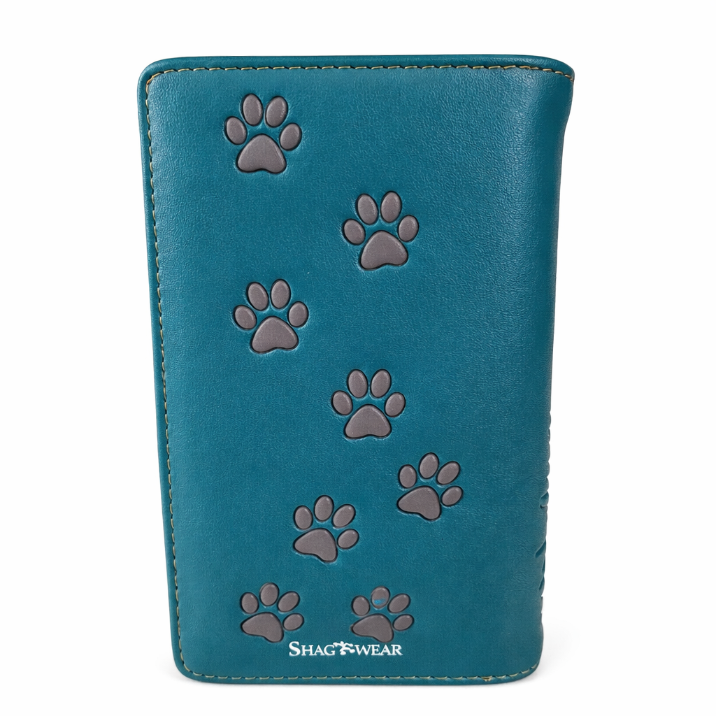 Minou aux yeux verts - portefeuille femme